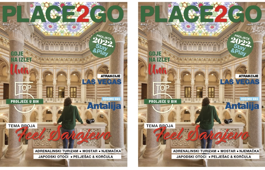 Magazin PLACE2GO BiH jedini može odgovoriti na visoke zahtjeve za prezentiranjem ponuda iz oblasti turizma i putovanja